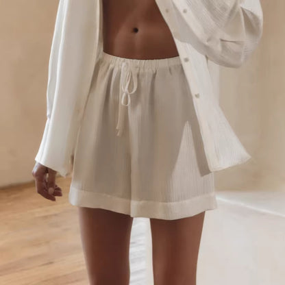 Casual Elegant Solid-color Versatile Womens Set