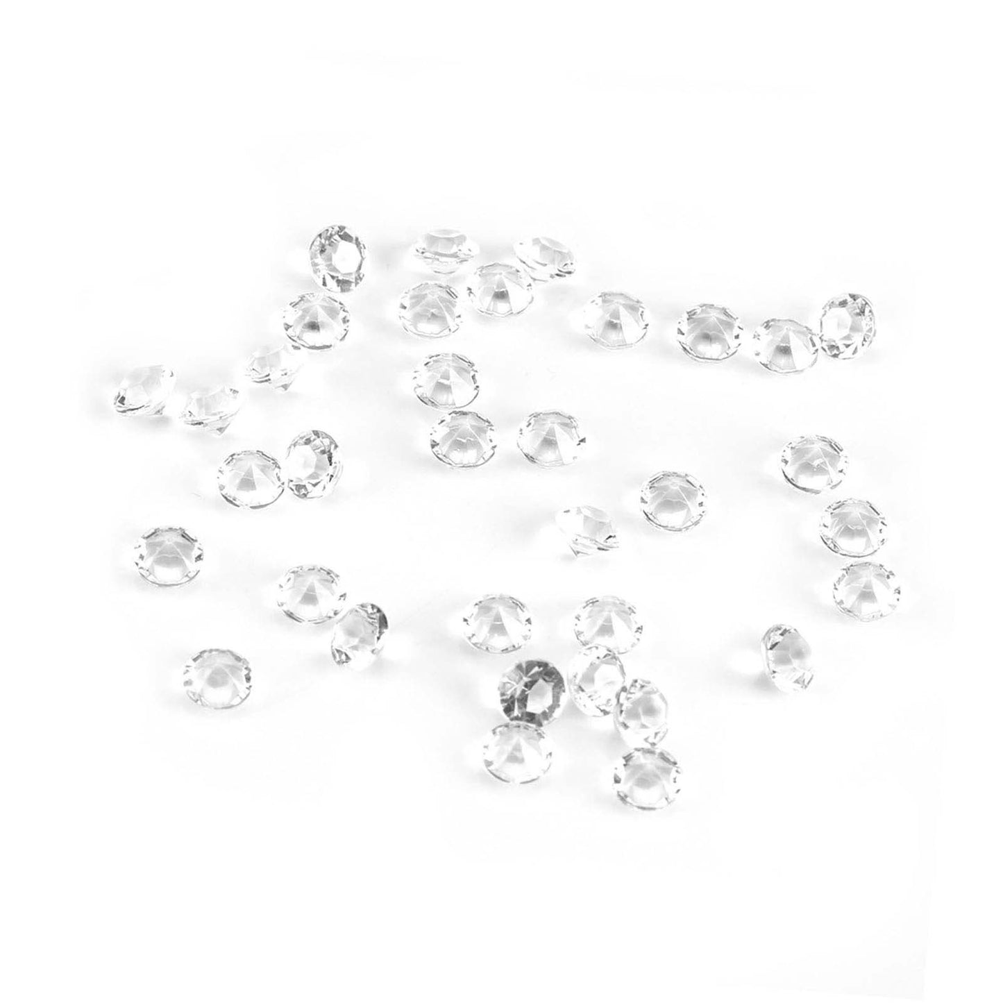 1000Pcs/Bag 6mm Clear Acrylic Beads Vase Filler Wedding Party Decor DIY Ornament Accessories