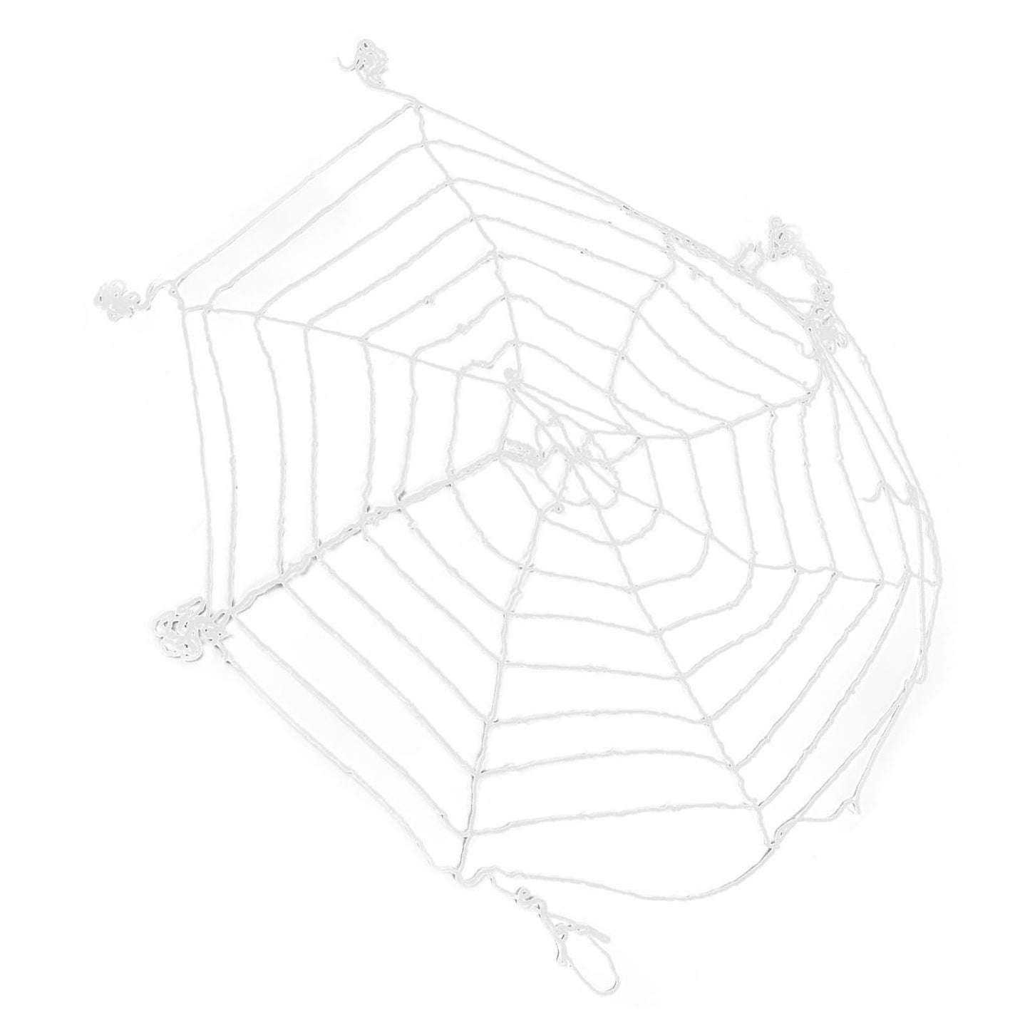 3.6m Spider Web Halloween Decorations White Round Net Spooky Cobwebs for Outdoor Indoor Party Yard