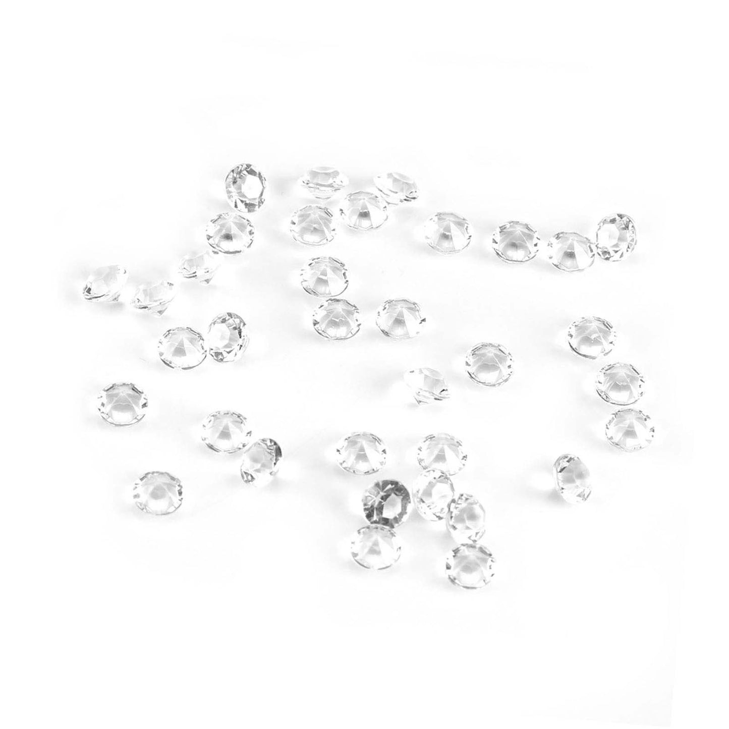 1000Pcs/Bag 6mm Clear Acrylic Beads Vase Filler Wedding Party Decor DIY Ornament Accessories