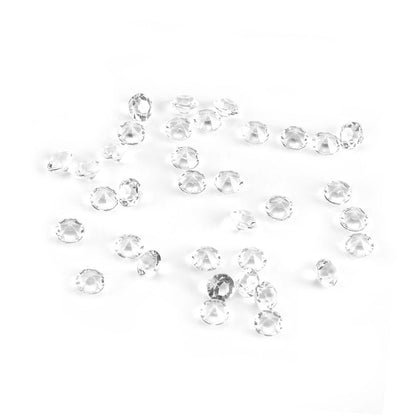 1000Pcs/Bag 6mm Clear Acrylic Beads Vase Filler Wedding Party Decor DIY Ornament Accessories