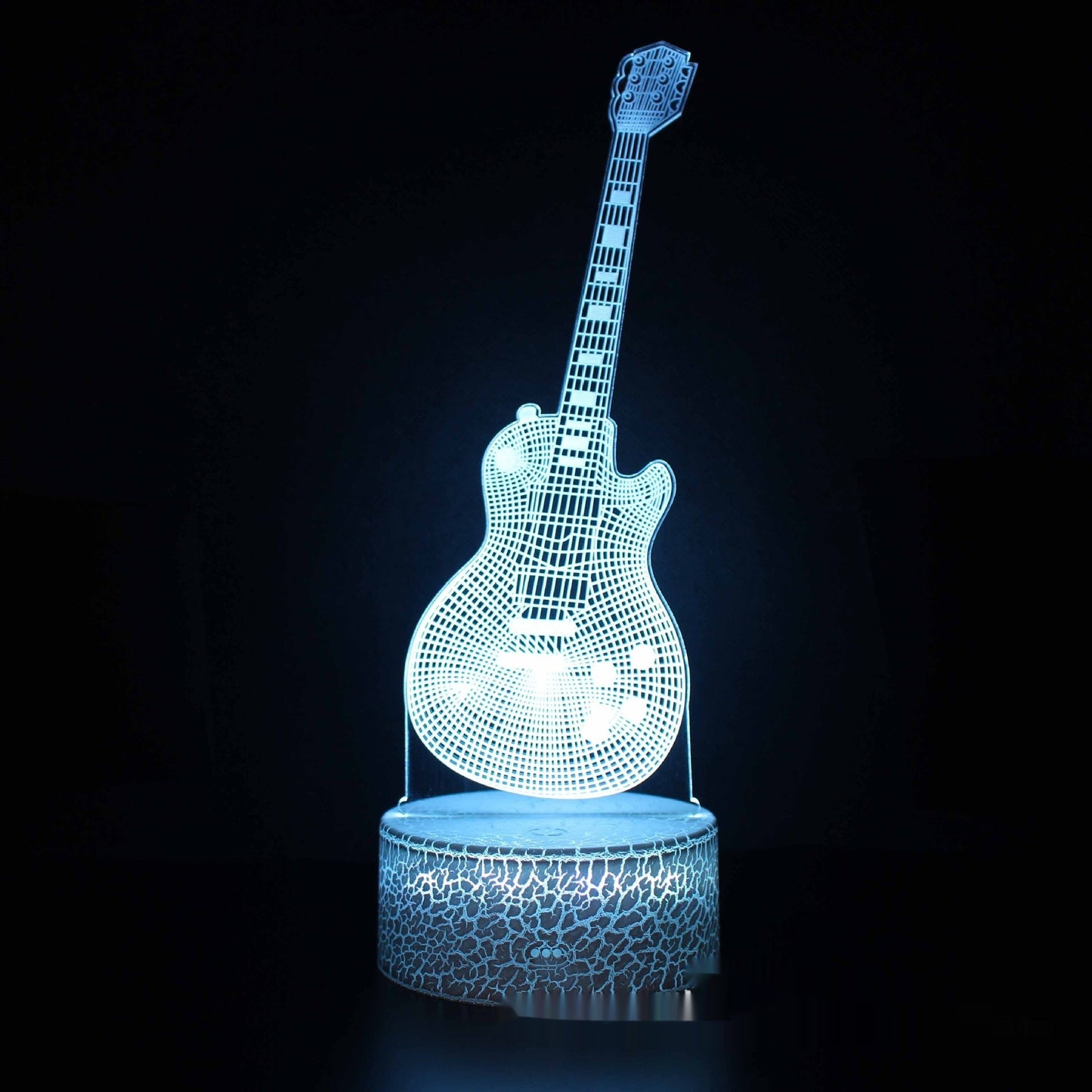 Electric Guitar Violin Series 3D Table Lamp