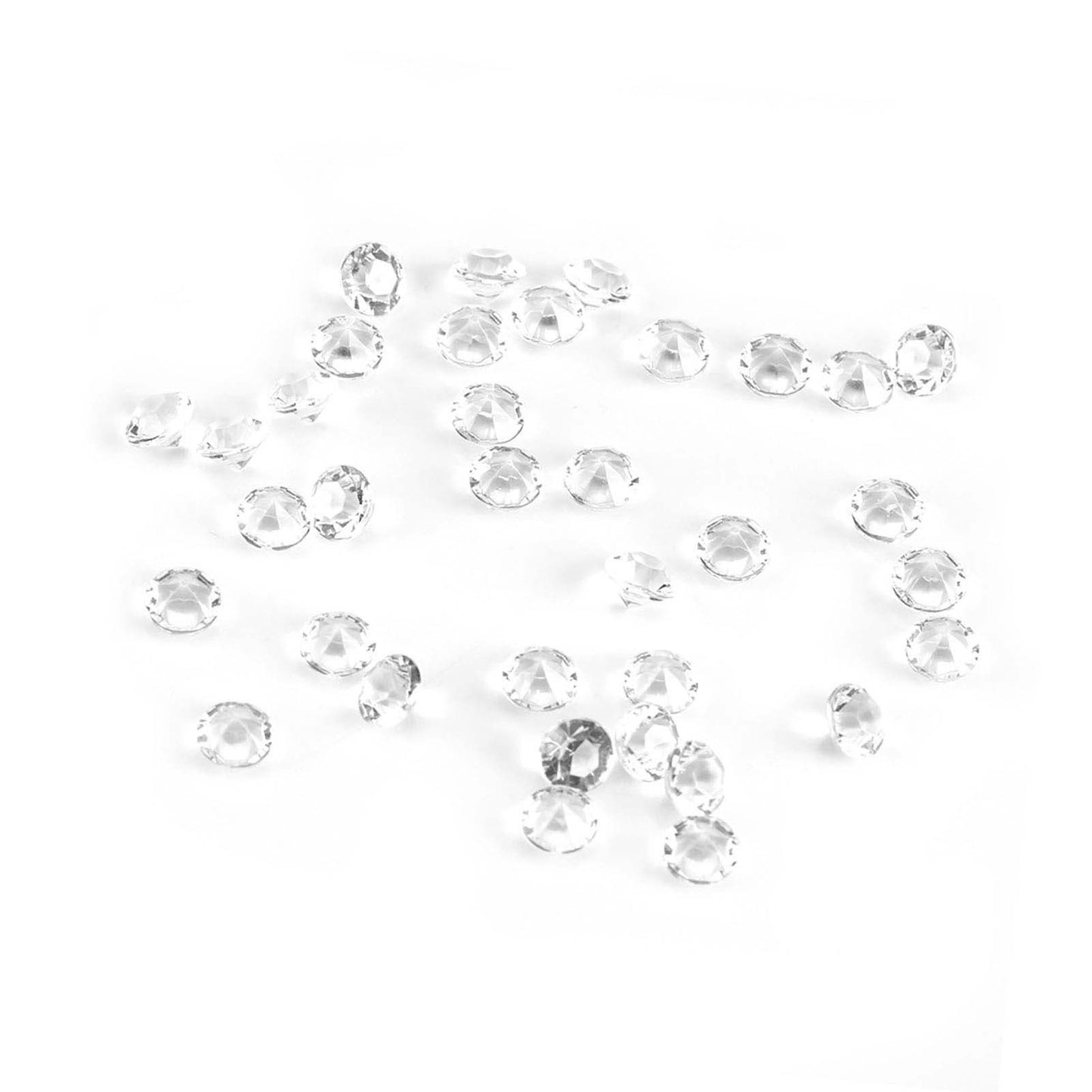 1000Pcs/Bag 6mm Clear Acrylic Beads Vase Filler Wedding Party Decor DIY Ornament Accessories