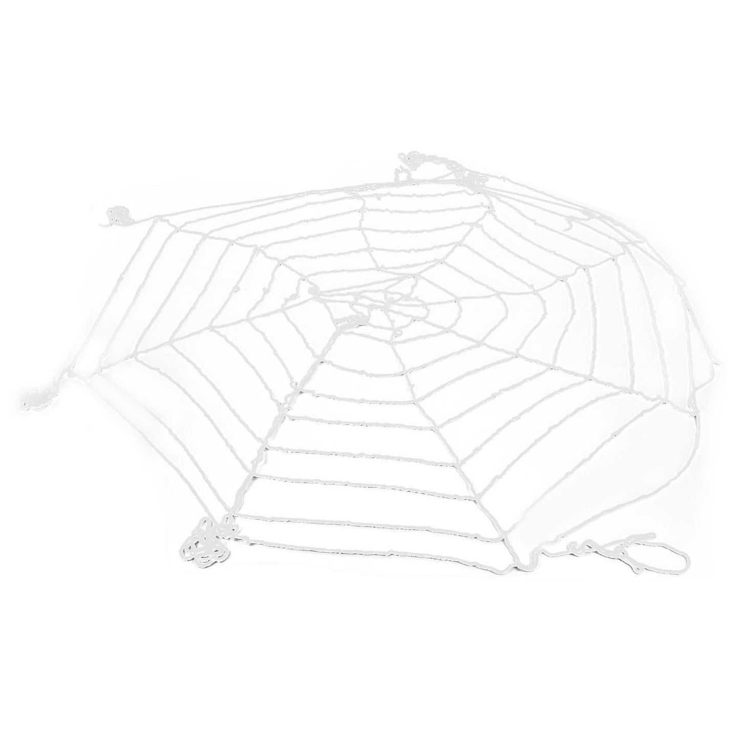 3.6m Spider Web Halloween Decorations White Round Net Spooky Cobwebs for Outdoor Indoor Party Yard