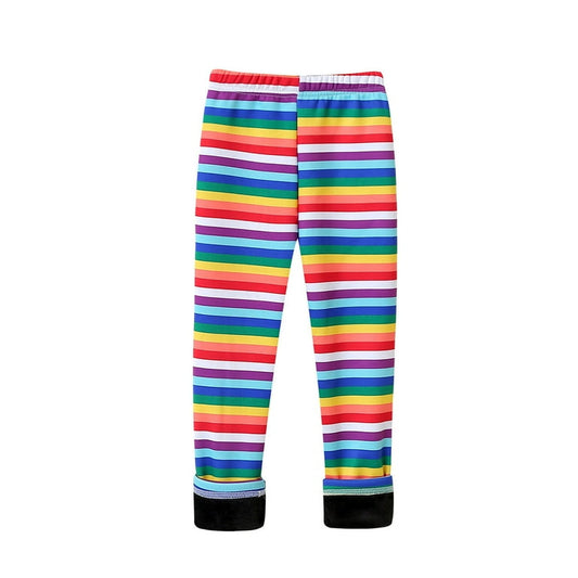 Girls' Printed Stretch Leggings