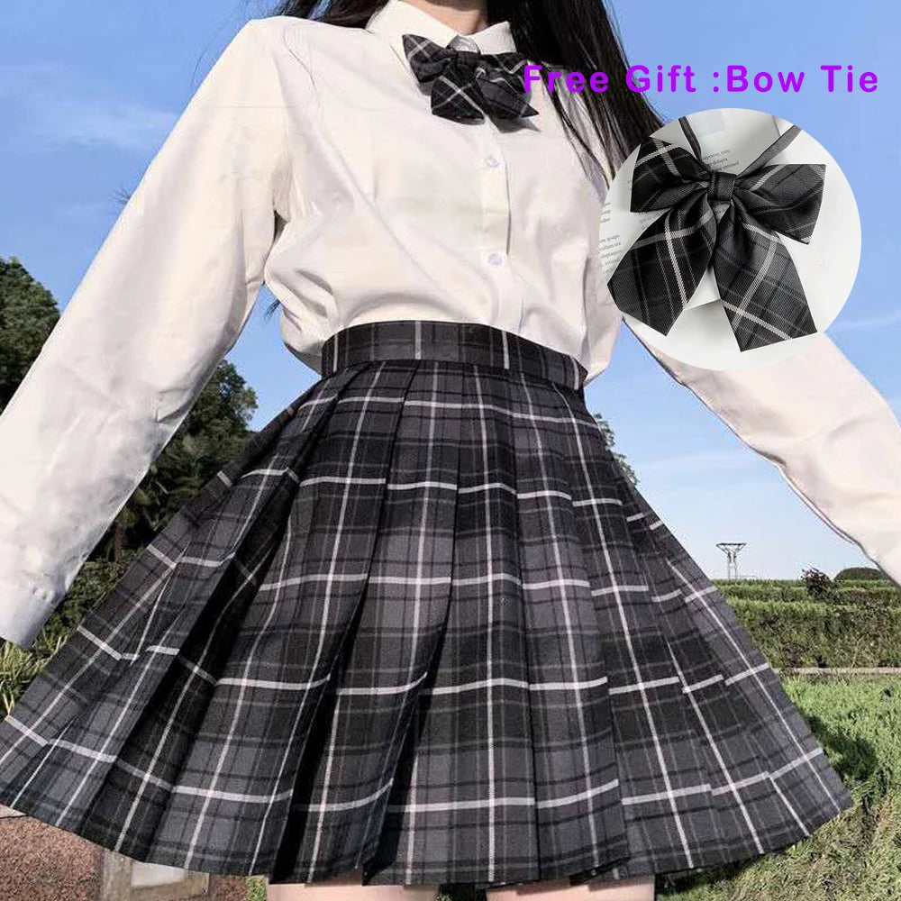 Harajuku Plaid Mini Skirt