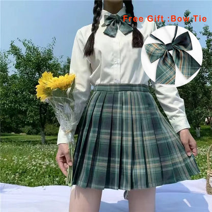 Harajuku Plaid Mini Skirt