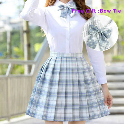 Harajuku Plaid Mini Skirt