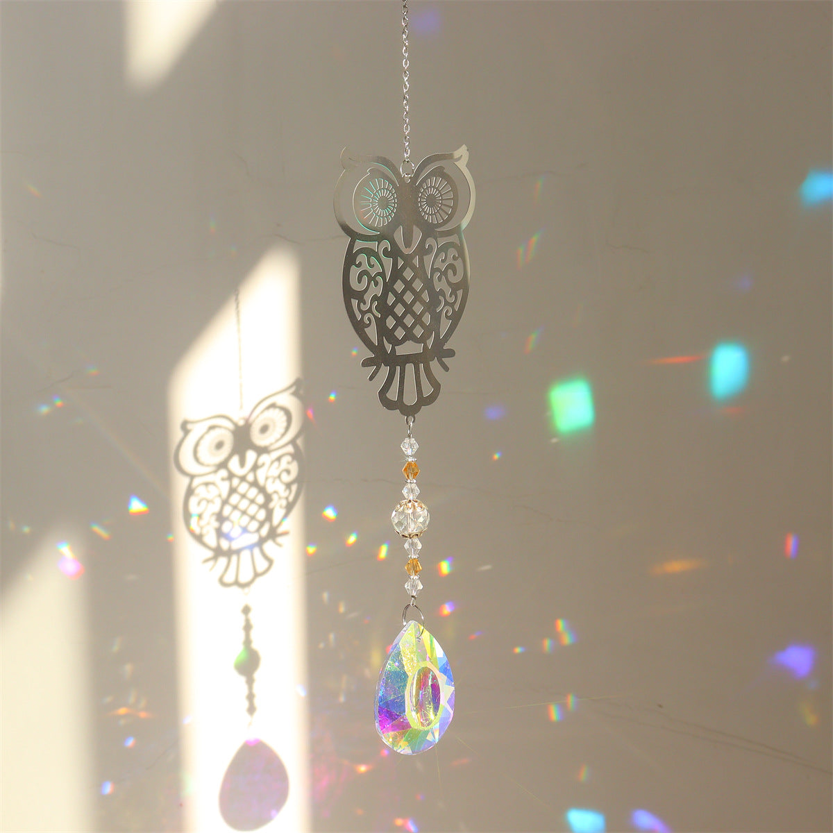 Crystal Catcher Hanging Window Sun Prism Decorative Pendant