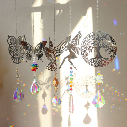 Crystal Catcher Hanging Window Sun Prism Decorative Pendant