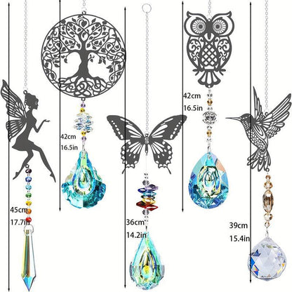 Crystal Catcher Hanging Window Sun Prism Decorative Pendant