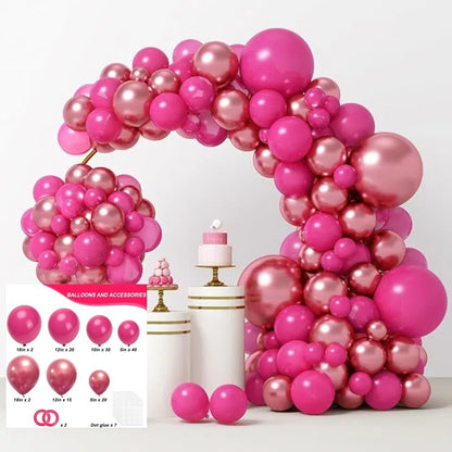 Birthday Package Balloon Chain Wedding Decoration Scene Layout Balloon Set