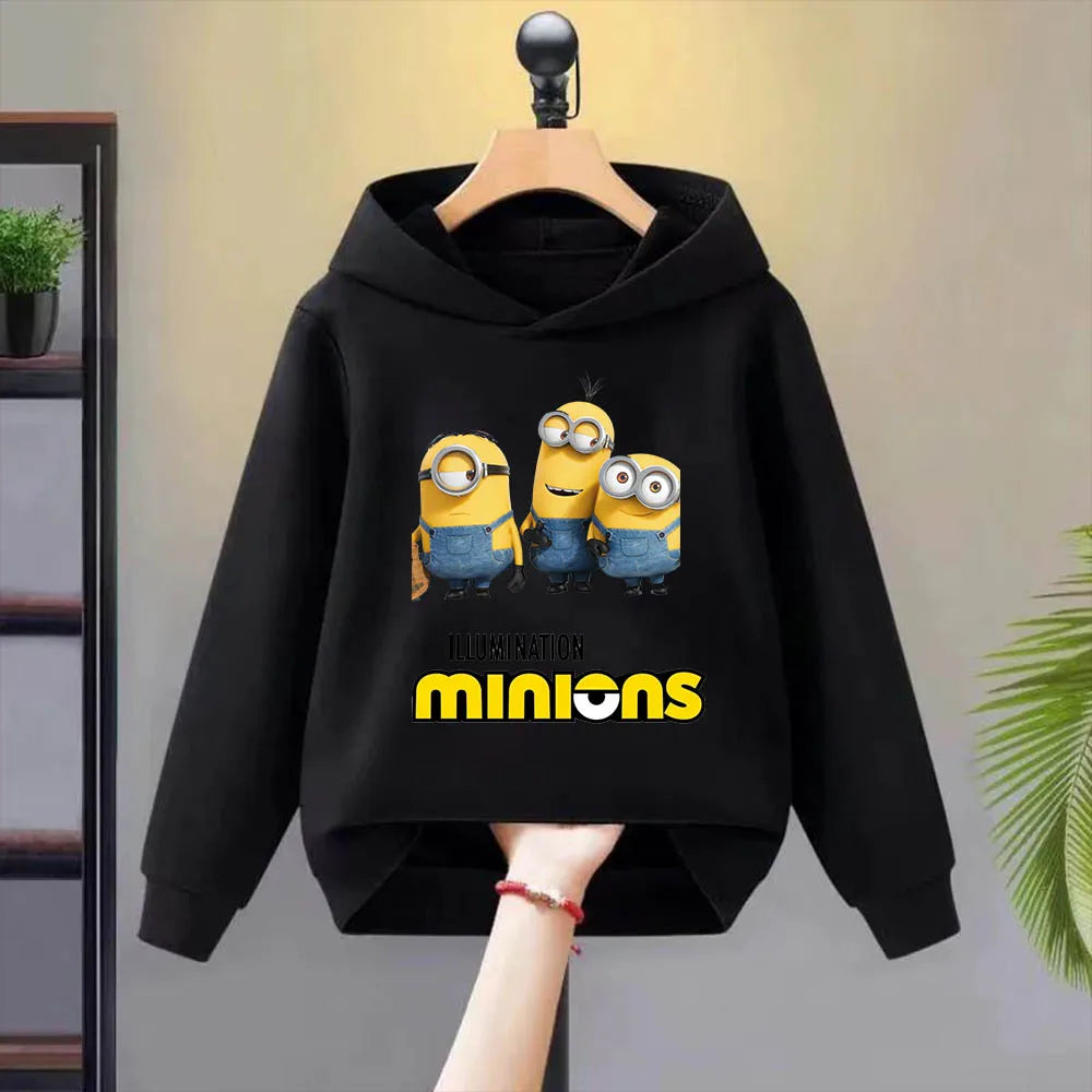 Cartoon Printed Kid's Hoodie