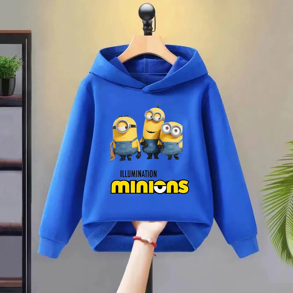 Cartoon Printed Kid's Hoodie