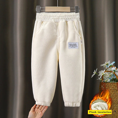 Winter Corduroy Kids Pants