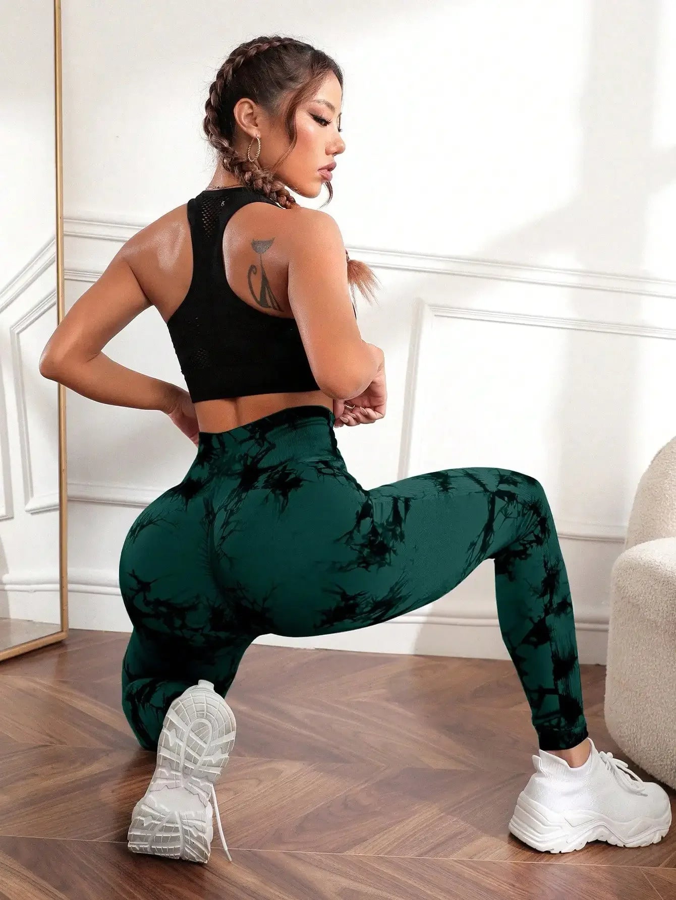 Tie Dye High Waist Yoga Pants