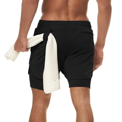 Camo Gym Running Shorts