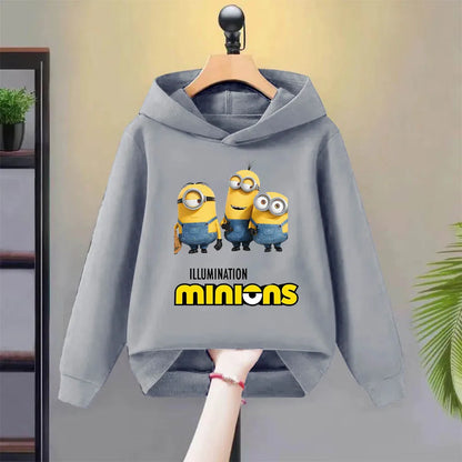 Cartoon Printed Kid's Hoodie