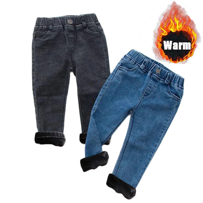 Thick Warm Kids Jeans