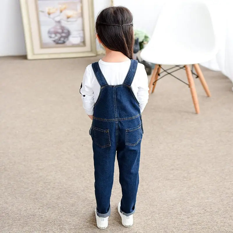 Kids Denim Bib Overalls