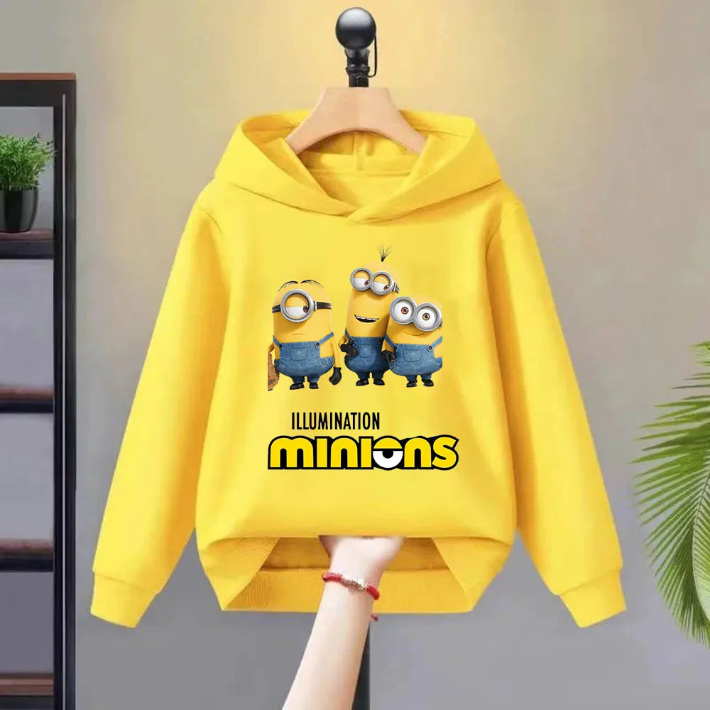 Cartoon Printed Kid's Hoodie