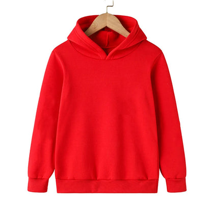 Kids Solid Color Hoodie