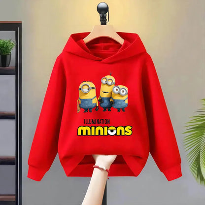 Cartoon Printed Kid's Hoodie