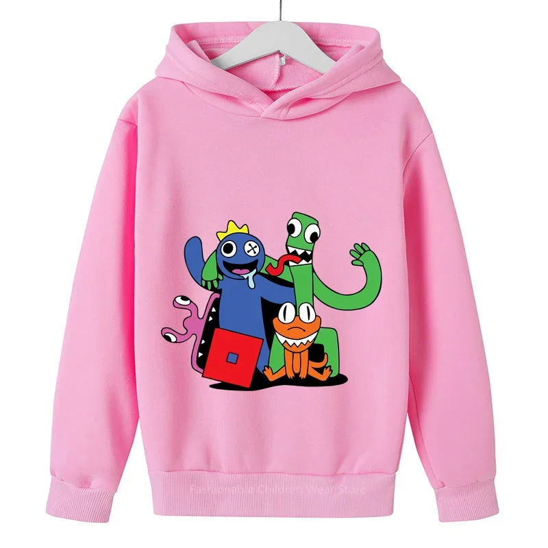 Rainbow Friends Kids Hoodie