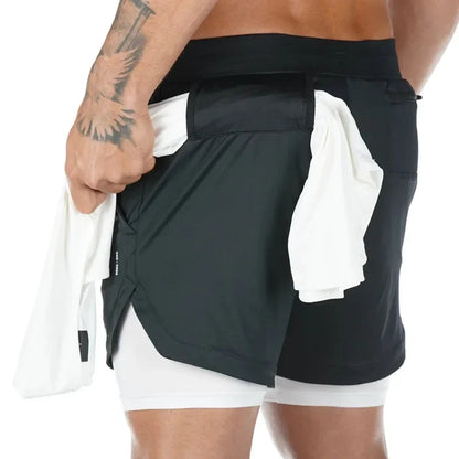 Camo Gym Running Shorts