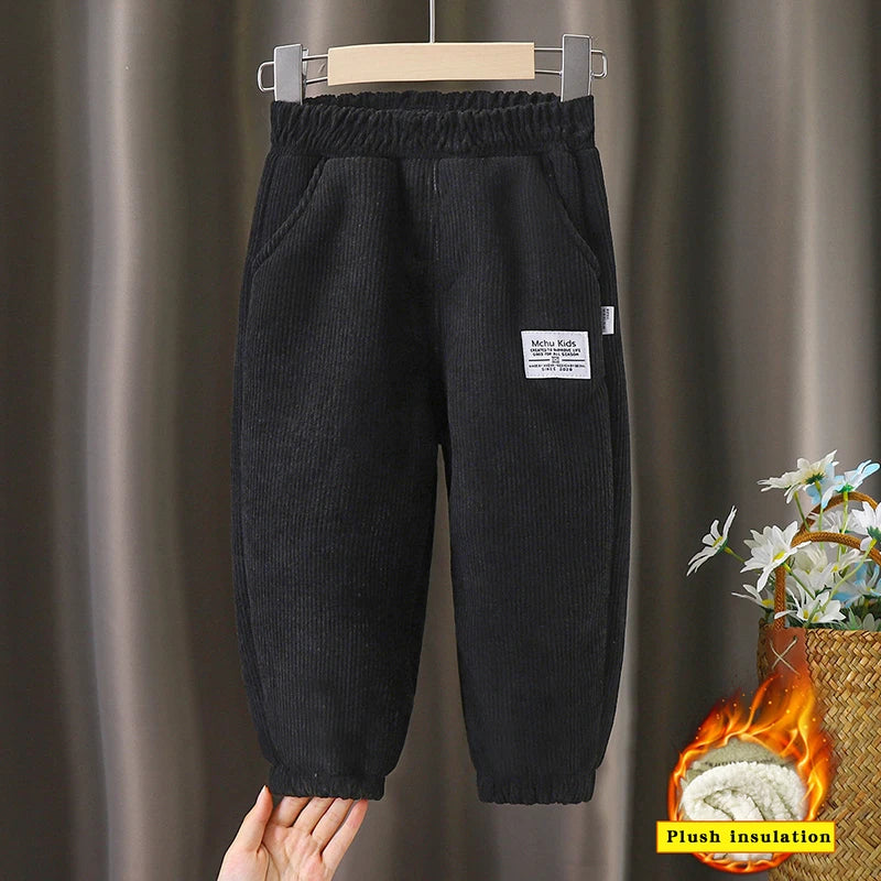 Winter Corduroy Kids Pants