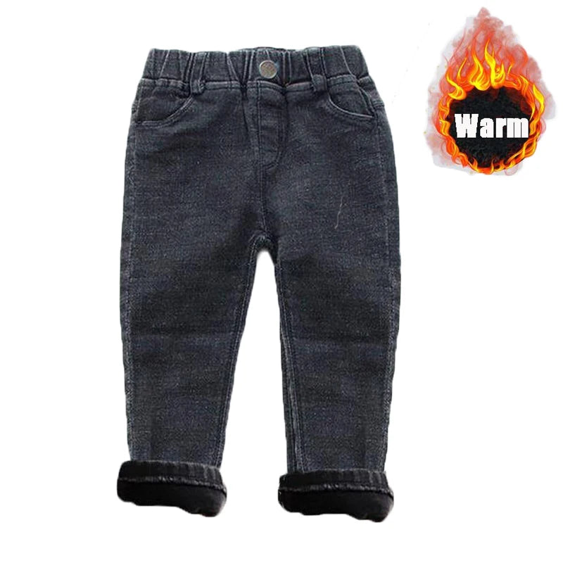 Thick Warm Kids Jeans