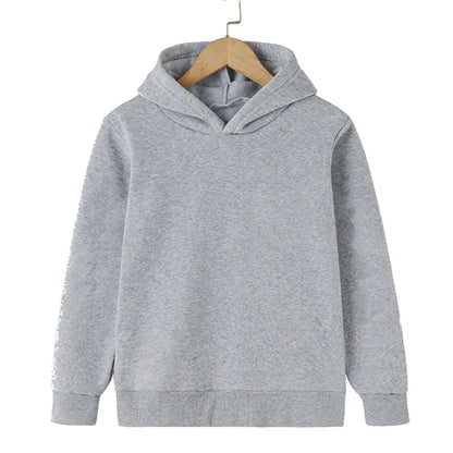 Kids Solid Color Hoodie