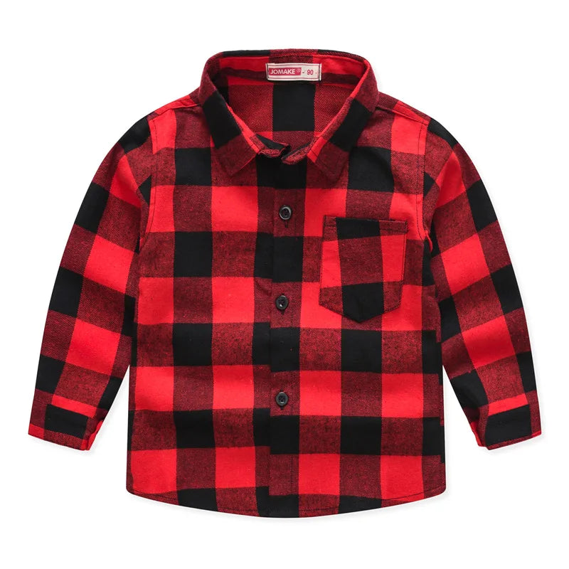 Red Black Plaid Shirt