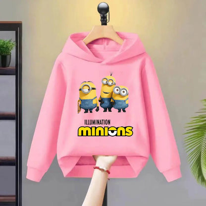 Cartoon Printed Kid's Hoodie