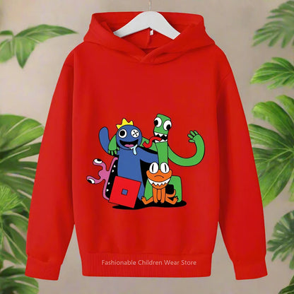 Rainbow Friends Kids Hoodie