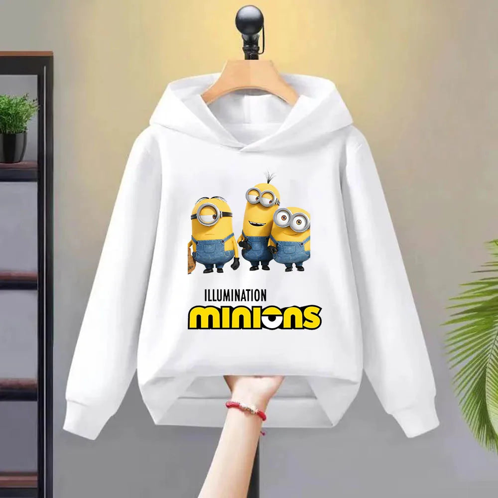 Cartoon Printed Kid's Hoodie