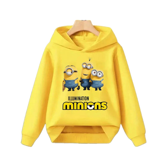 Cartoon Printed Kid's Hoodie