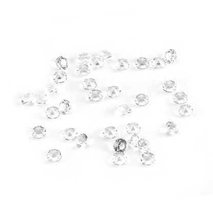 1000Pcs/Bag 6mm Clear Acrylic Beads Vase Filler Wedding Party Decor DIY Ornament Accessories