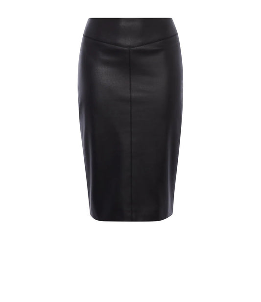 Women’s PU Leather Pencil Skirt