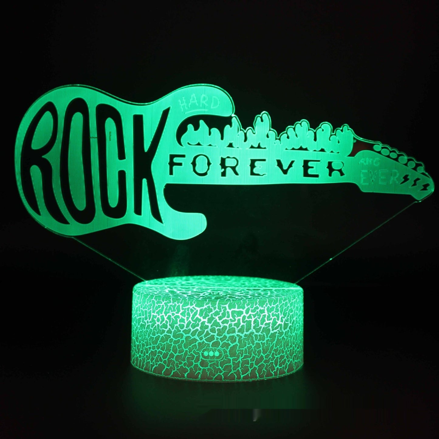 Electric Guitar Violin Series 3D Table Lamp
