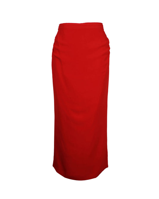 Elegant High-Waist Midi Skirt